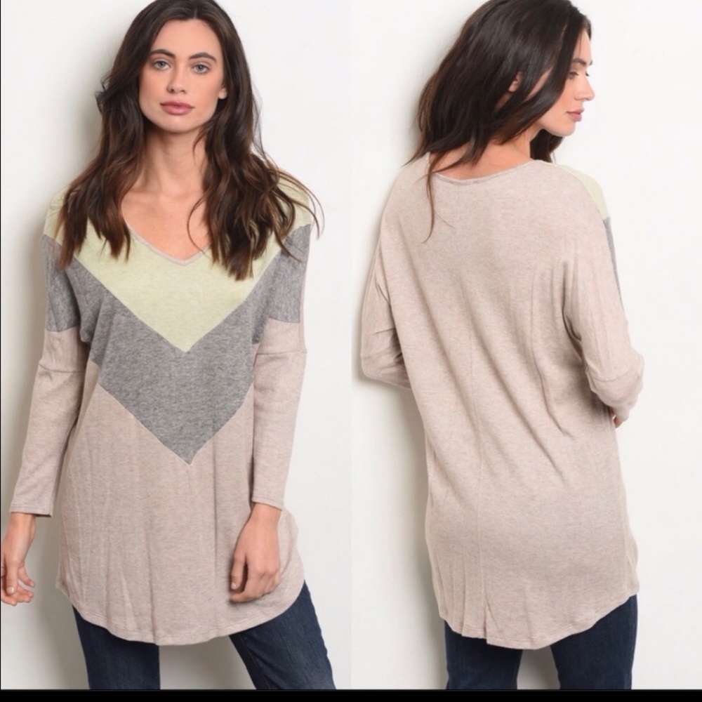 Colorblock Sweater